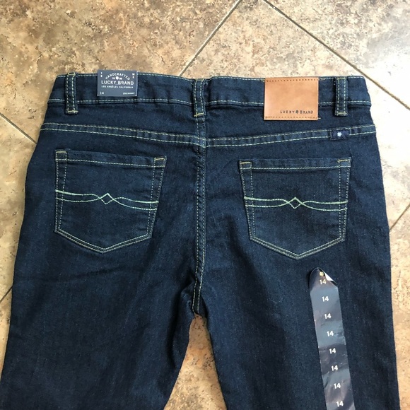 Lucky Brand Zoe skinny 14 NWT - Picture 4 of 9